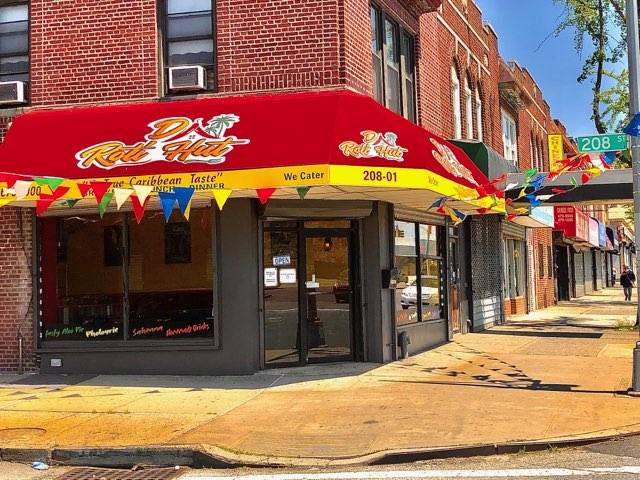 D ROTI HUT | restaurant | 20801 Jamaica Ave, Queens, NY 11428, USA | 3476765000 OR +1 347-676-5000