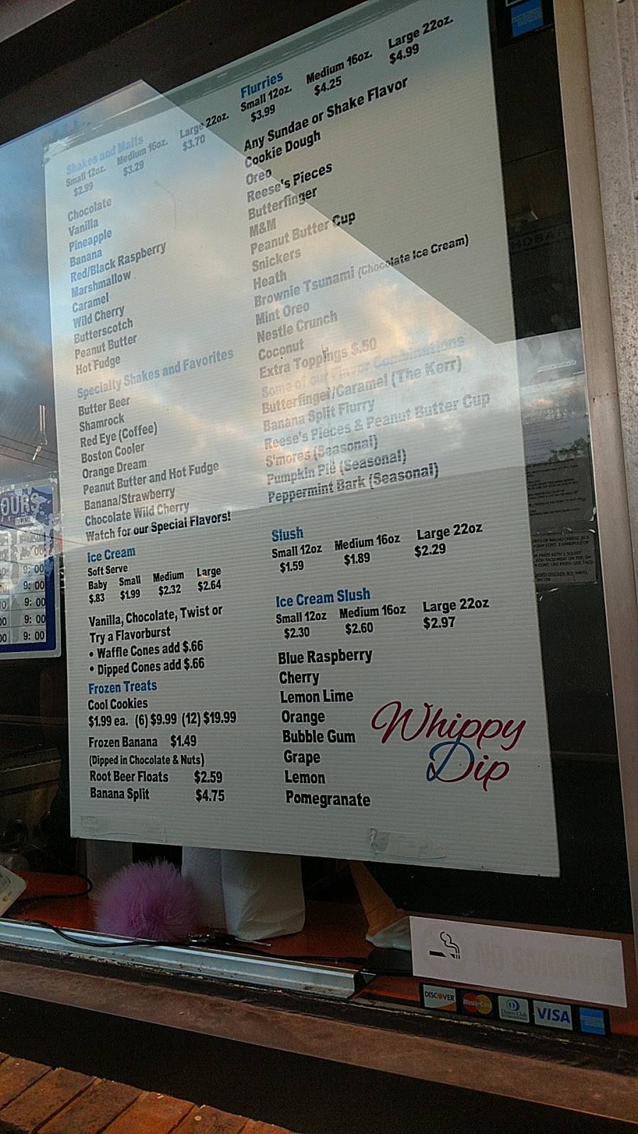 Whippy Dip | restaurant | 209 E South St, Monroeville, IN 46773, USA | 2606232101 OR +1 260-623-2101