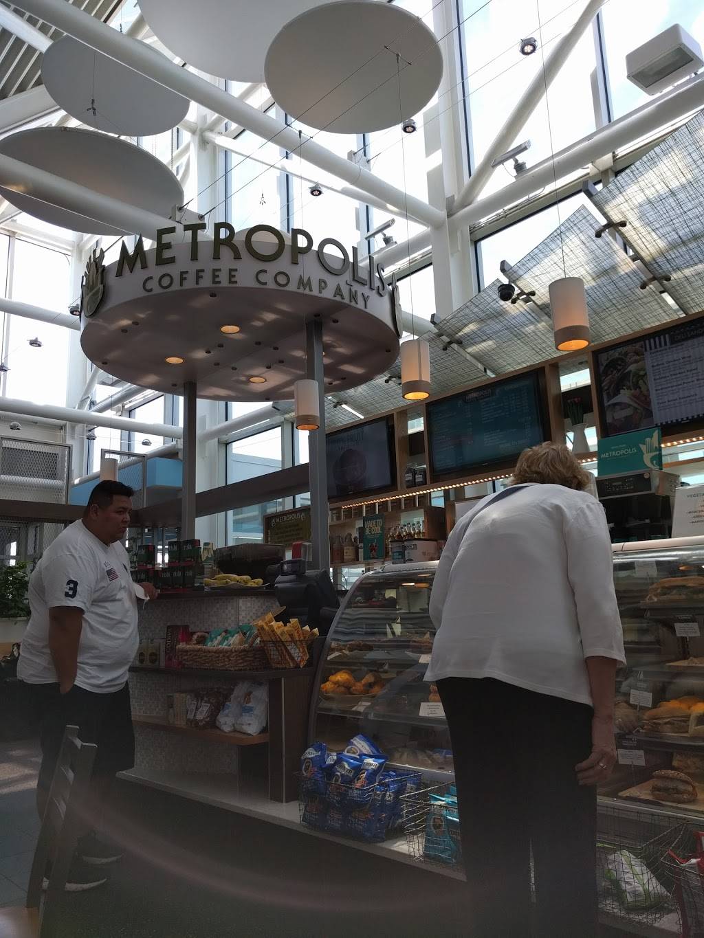 Metropolis Coffee | restaurant | 10000 Bessie Coleman Dr, Chicago, IL 60666, USA | 7739089317 OR +1 773-908-9317