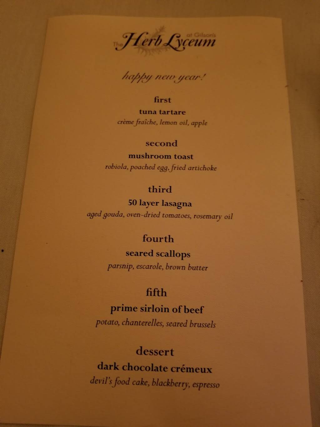 The Herb Lyceum at Gilsons | restaurant | 368 Main St, Groton, MA 01450, USA | 6176156195 OR +1 617-615-6195