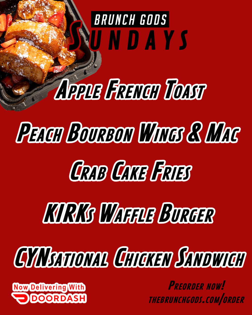 BRUNCH GODS | restaurant | 6615 Harford Rd, Baltimore, MD 21214, USA | 4103658939 OR +1 410-365-8939