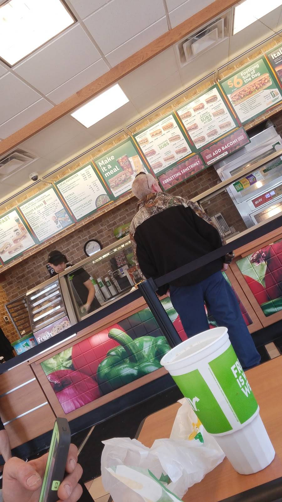 Subway | restaurant | 8465 Algoma Ave NE, Rockford, MI 49341, USA | 6168668693 OR +1 616-866-8693