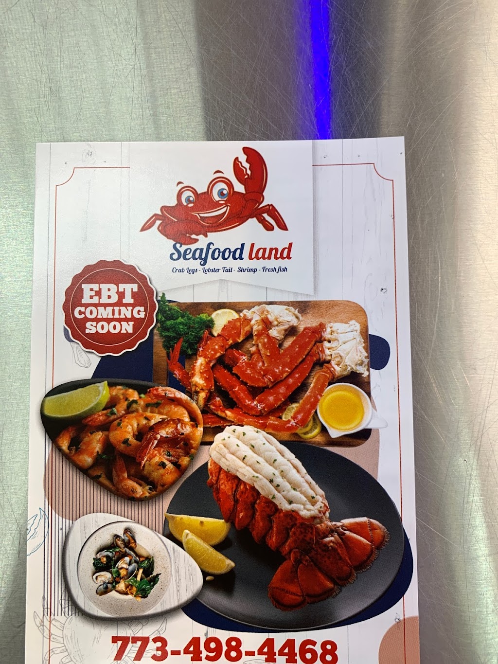 SeaFood Land | restaurant | 8245 S Kedzie Ave, Chicago, IL 60652, USA | 7734984468 OR +1 773-498-4468