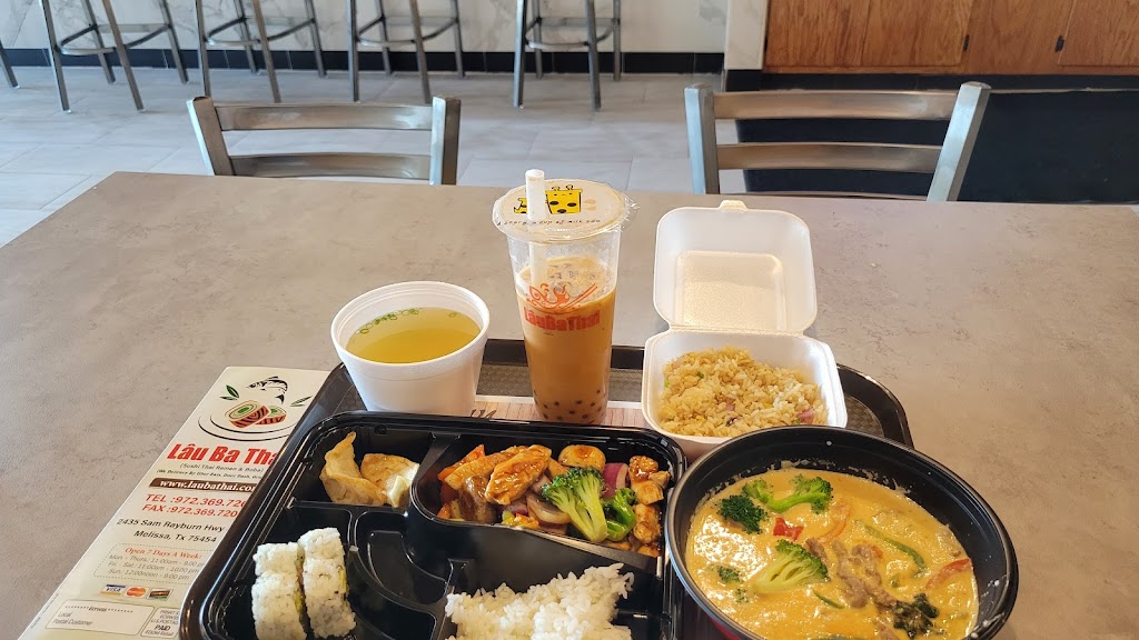 Lau Ba Thai | restaurant | 2435 Sam Rayburn Hwy, Melissa, TX 75454, USA | 9723697266 OR +1 972-369-7266