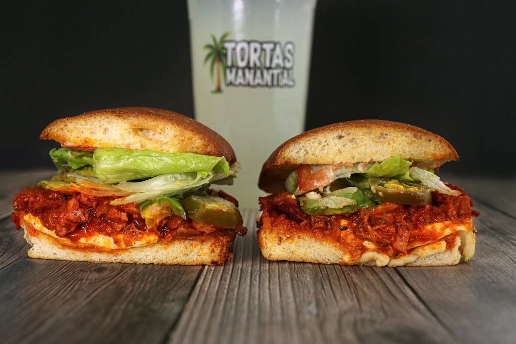 Tortas Manantial | restaurant | 10665 W Indian School Rd Suite A, Avondale, AZ 85392, USA | 6233223377 OR +1 623-322-3377