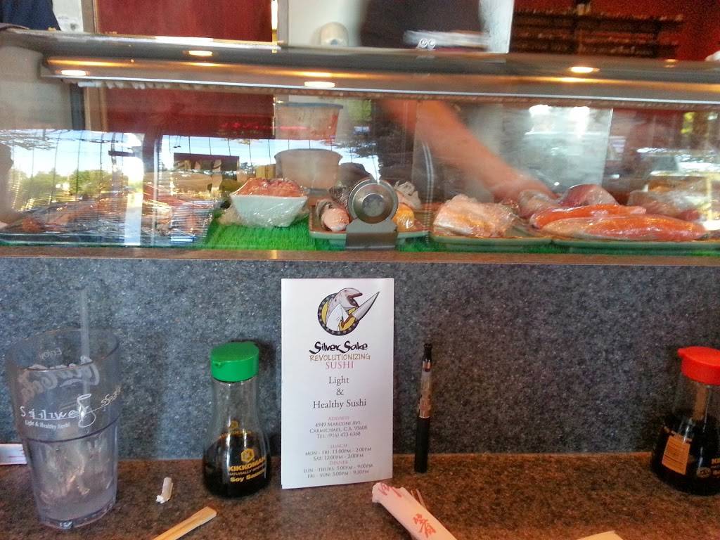 Silver Sake Sushi | restaurant | 6820, 4949 Marconi Ave D, Carmichael, CA 95608, USA | 9164736368 OR +1 916-473-6368
