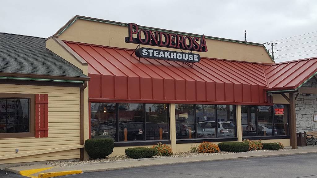 Ponderosa | restaurant | 5005 S Emerson Ave, Indianapolis, IN 46237, USA | 3177839901 OR +1 317-783-9901
