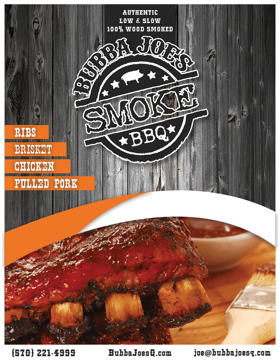 Bubba Joes Smoke BBQ | restaurant | 33 S Main St, Sunbury, PA 17801, USA | 5702214999 OR +1 570-221-4999