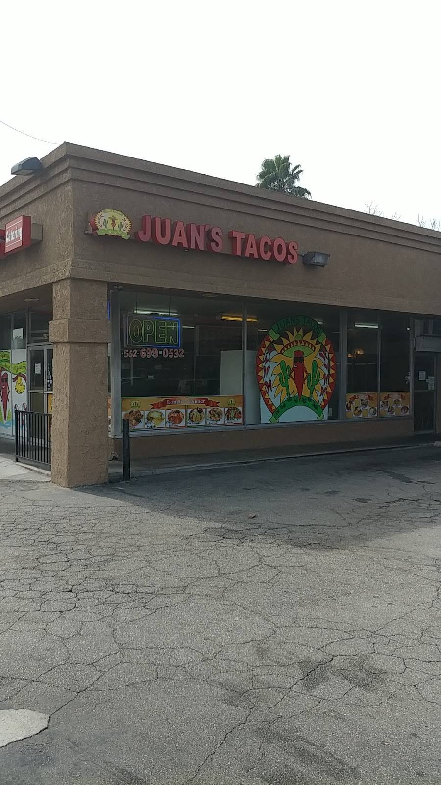 Juans Tacos | restaurant | 8039 Norwalk Blvd, Whittier, CA 90606, USA | 5626990532 OR +1 562-699-0532