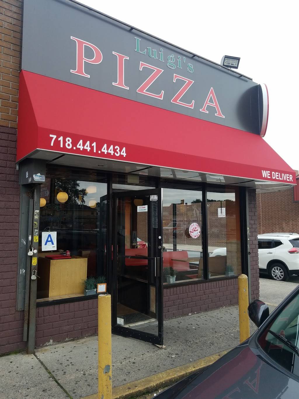 Luigi Pizza | restaurant | 10402 Atlantic Ave, Jamaica, NY 11416, USA | 7184414434 OR +1 718-441-4434