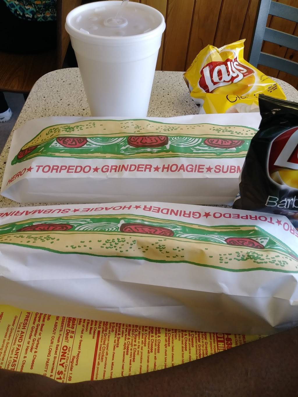 Greater Grinders Submarines | restaurant | 3501 High St, Portsmouth, VA 23707, USA | 7573996388 OR +1 757-399-6388