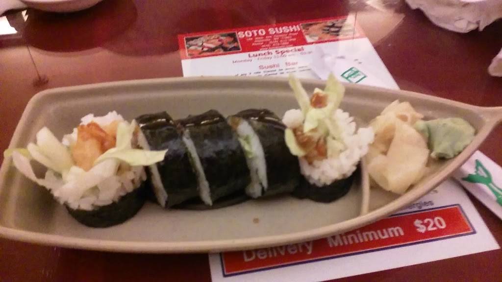Soto Sushi | restaurant | 188 W Old Country Rd, Hicksville, NY 11801, USA | 5165131809 OR +1 516-513-1809