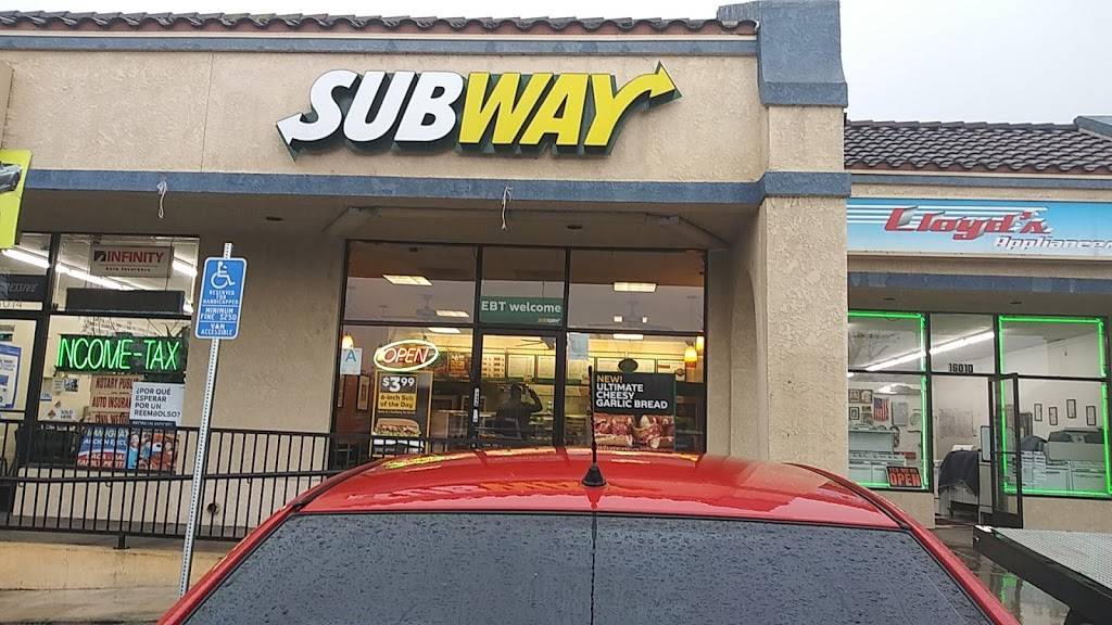 Subway Restaurants | restaurant | 16012 Arrow Hwy, Irwindale, CA 91706, USA | 6269600058 OR +1 626-960-0058
