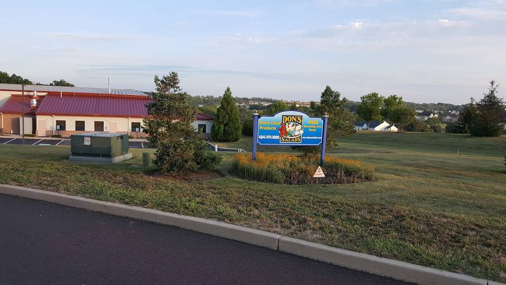 Dons Salads | restaurant | 4461 Township Line Rd, Schwenksville, PA 19473, USA | 4849911000 OR +1 484-991-1000