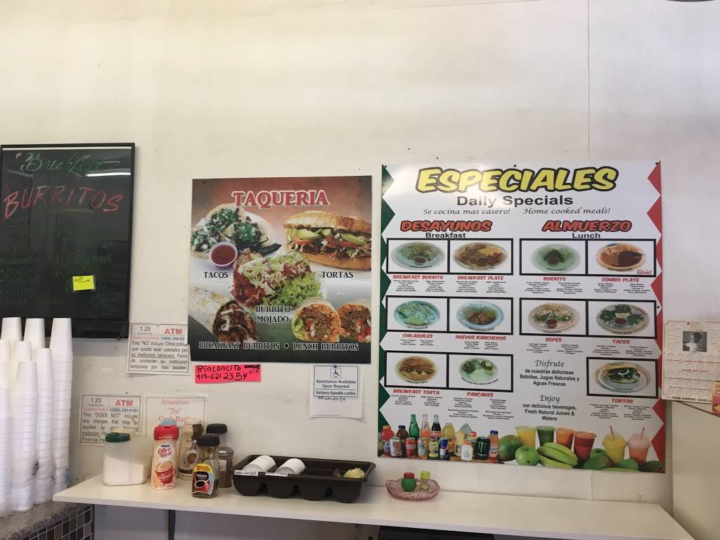 El Rinconcito Mexicano | restaurant | 1681 Indian Hill Blvd, Pomona, CA 91767, USA | 9096212354 OR +1 909-621-2354