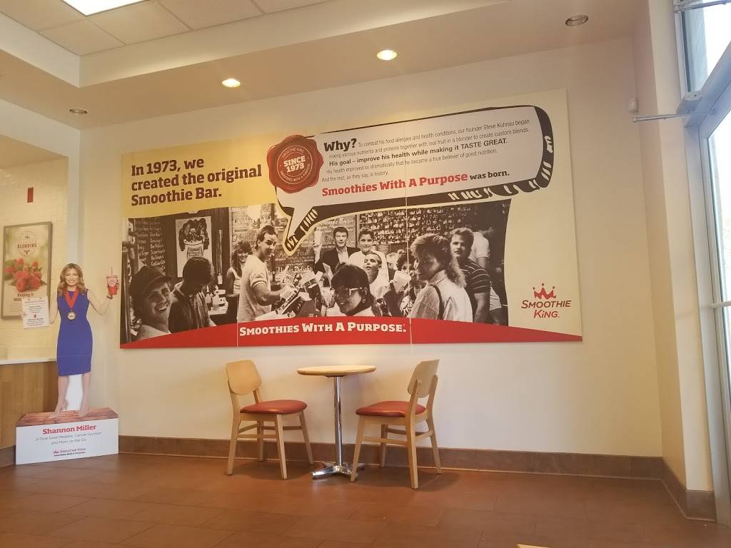Smoothie King | restaurant | 6025 Butler Point Rd Ste.105, Jacksonville, FL 32256, USA | 9043745482 OR +1 904-374-5482