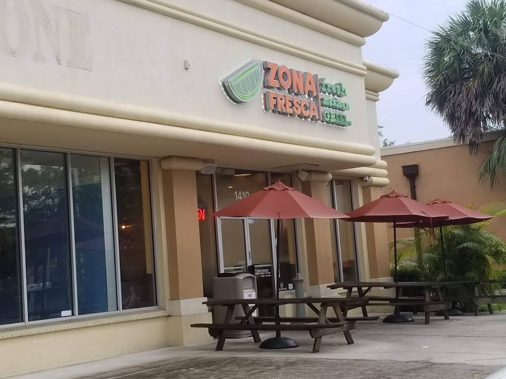 Zona Fresca | restaurant | 1410 N University Dr, Coral Springs, FL 33071, USA | 9542272828 OR +1 954-227-2828