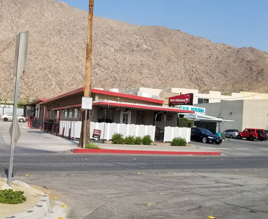 Petes hideaway | restaurant | 665 S Palm Canyon Dr, Palm Springs, CA 92264, USA | 7603226500 OR +1 760-322-6500