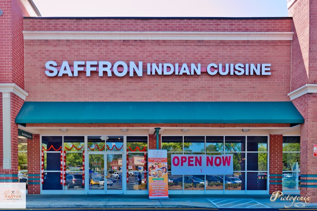 Saffron Indian Cuisine | restaurant | 2048 Kildaire Farm Rd, Cary, NC 27518, USA | 9199177473 OR +1 919-917-7473