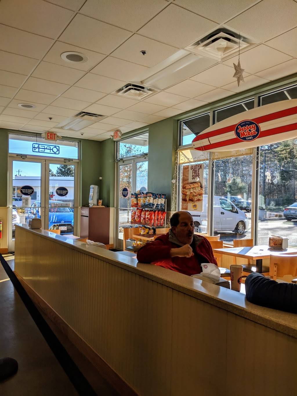 Jersey Mike’s Subs | restaurant | 1810 Washington St, Hanover, MA 02339, USA | 7819240094 OR +1 781-924-0094