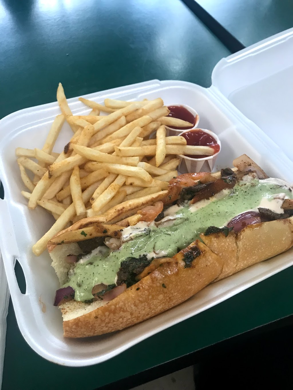 Mambos cheesesteak grill | restaurant | 222 E Market St, Indianapolis, IN 46204, USA | 3179291180 OR +1 317-929-1180