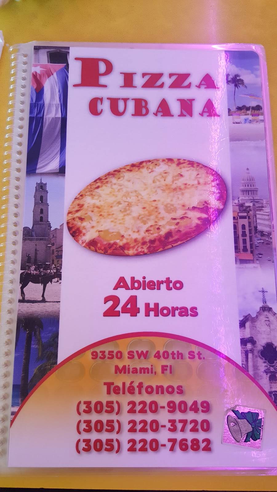 Pizza Cubana | meal takeaway | 9350 SW 40th St, Miami, FL 33165, USA | 3052209049 OR +1 305-220-9049