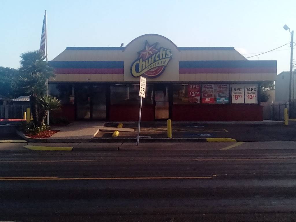 Churchs Chicken | restaurant | 3140 Gollihar Rd, Corpus Christi, TX 78415, USA | 3618528123 OR +1 361-852-8123