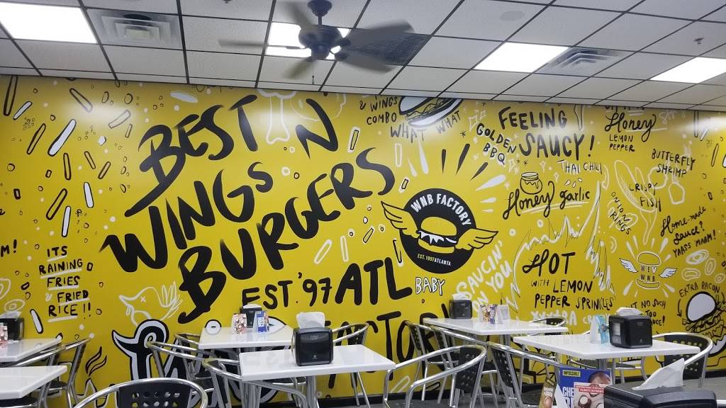 WNB Factory - Wings & Burger | restaurant | 1475 GA-20 #405, Lawrenceville, GA 30043, USA | 6783954480 OR +1 678-395-4480