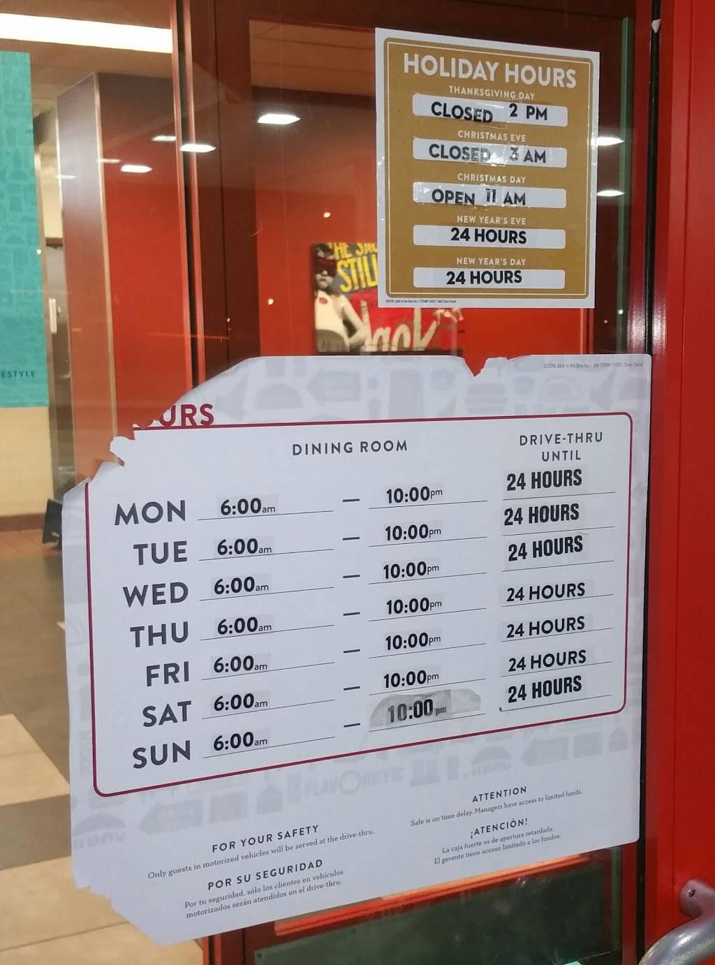 Jack in the Box | restaurant | 10866 Lilac Ave, St. Louis, MO 63137, USA | 3148675416 OR +1 314-867-5416