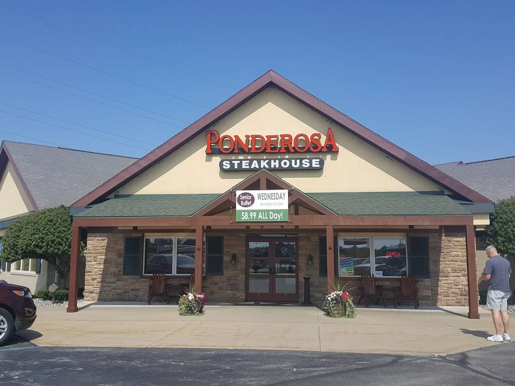 Ponderosa | restaurant | 2861 Wilder Rd, Bay City, MI 48706, USA | 9896713506 OR +1 989-671-3506