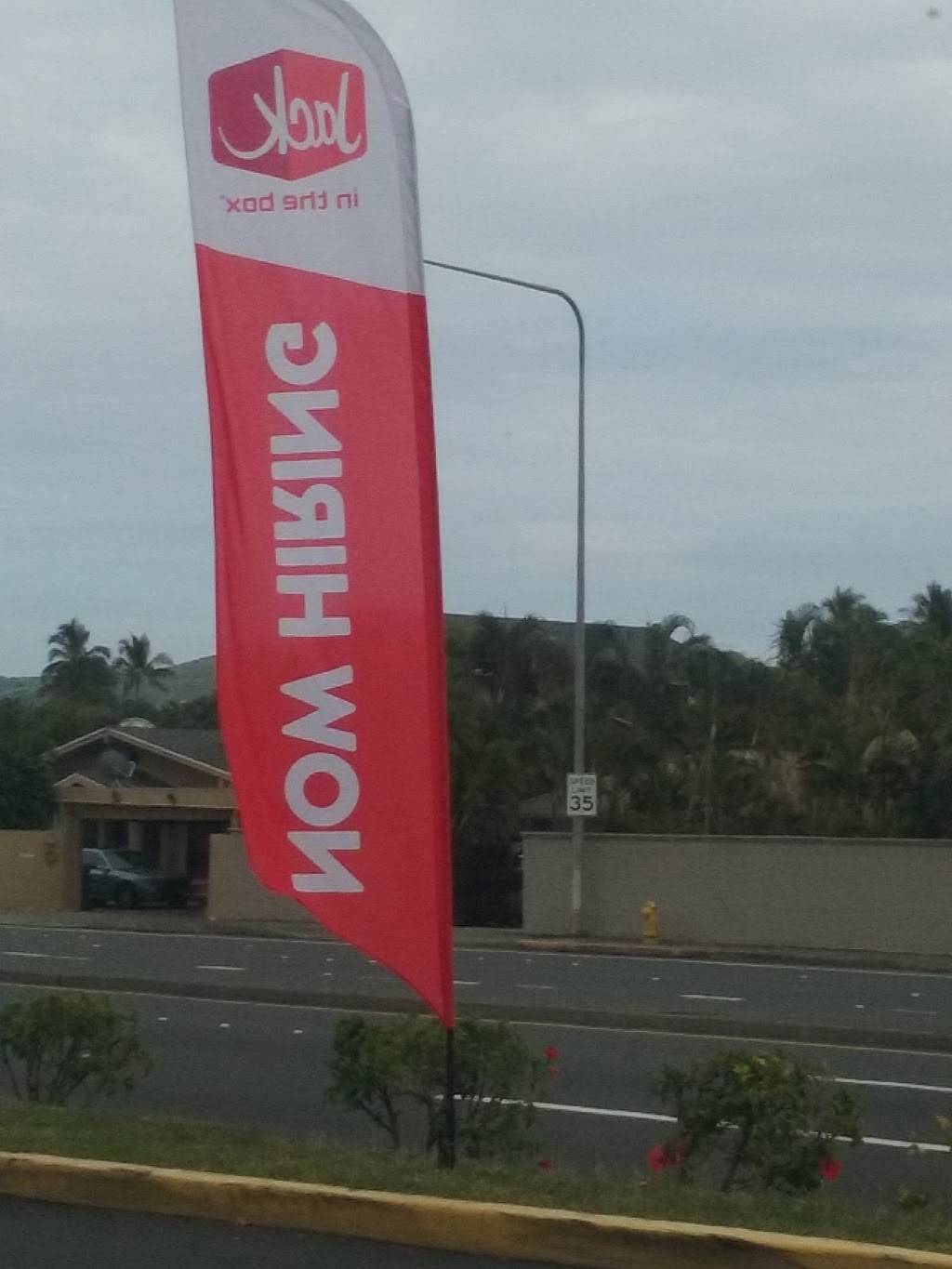 Jack in the Box | restaurant | 5722 Kalanianaʻole Hwy, Honolulu, HI 96821, USA | 8083737973 OR +1 808-373-7973