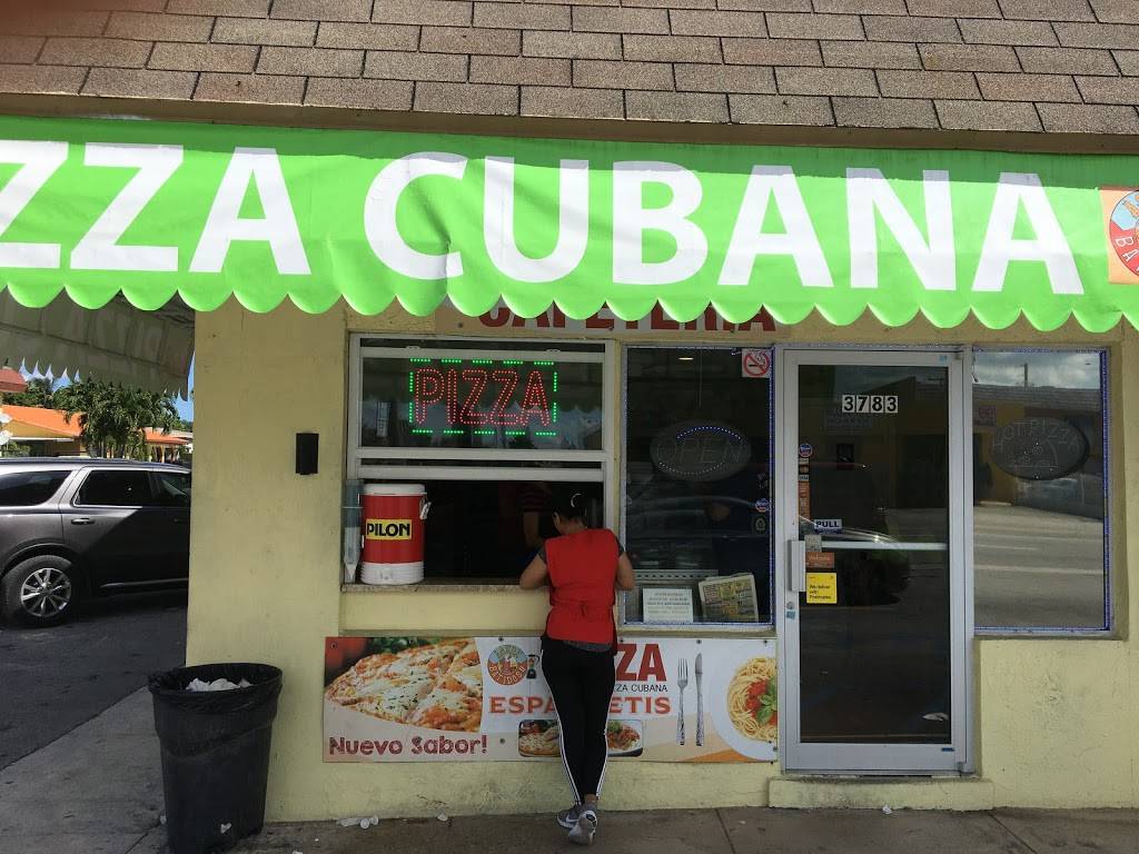 Pizza cubana Asere Batidos | restaurant | 3783 E 4th Ave, Hialeah, FL 33013, USA | 3053013128 OR +1 305-301-3128