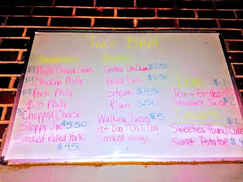 Twice Baked | restaurant | 190 N Donahue Dr, Auburn, AL 36832, USA | 3342090292 OR +1 334-209-0292