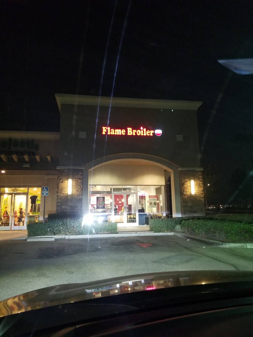 Flame Broiler | restaurant | 11563 E Foothill Blvd # 105, Rancho Cucamonga, CA 91730, USA | 9099892000 OR +1 909-989-2000