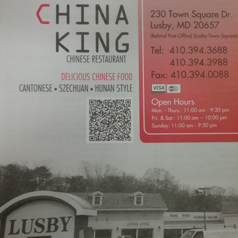 China King | restaurant | 230 Town Square Dr, Lusby, MD 20657, USA | 4103943688 OR +1 410-394-3688