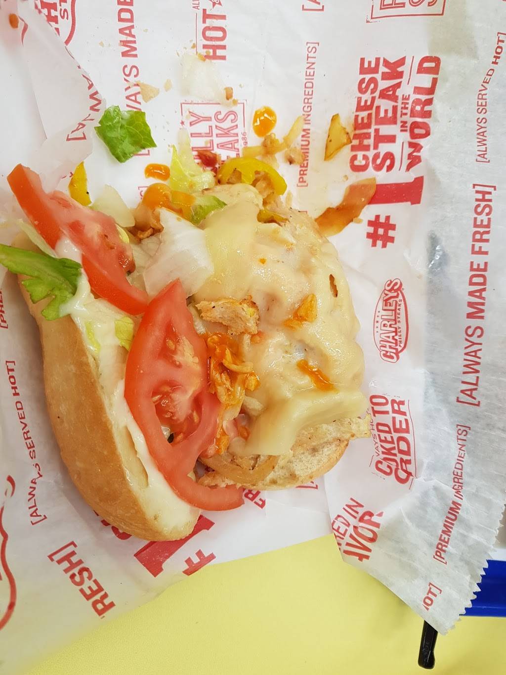 Charleys Philly Steaks | restaurant | 12801 W Sunrise Blvd Unit 843, Sunrise, FL 33323, USA | 9548351461 OR +1 954-835-1461