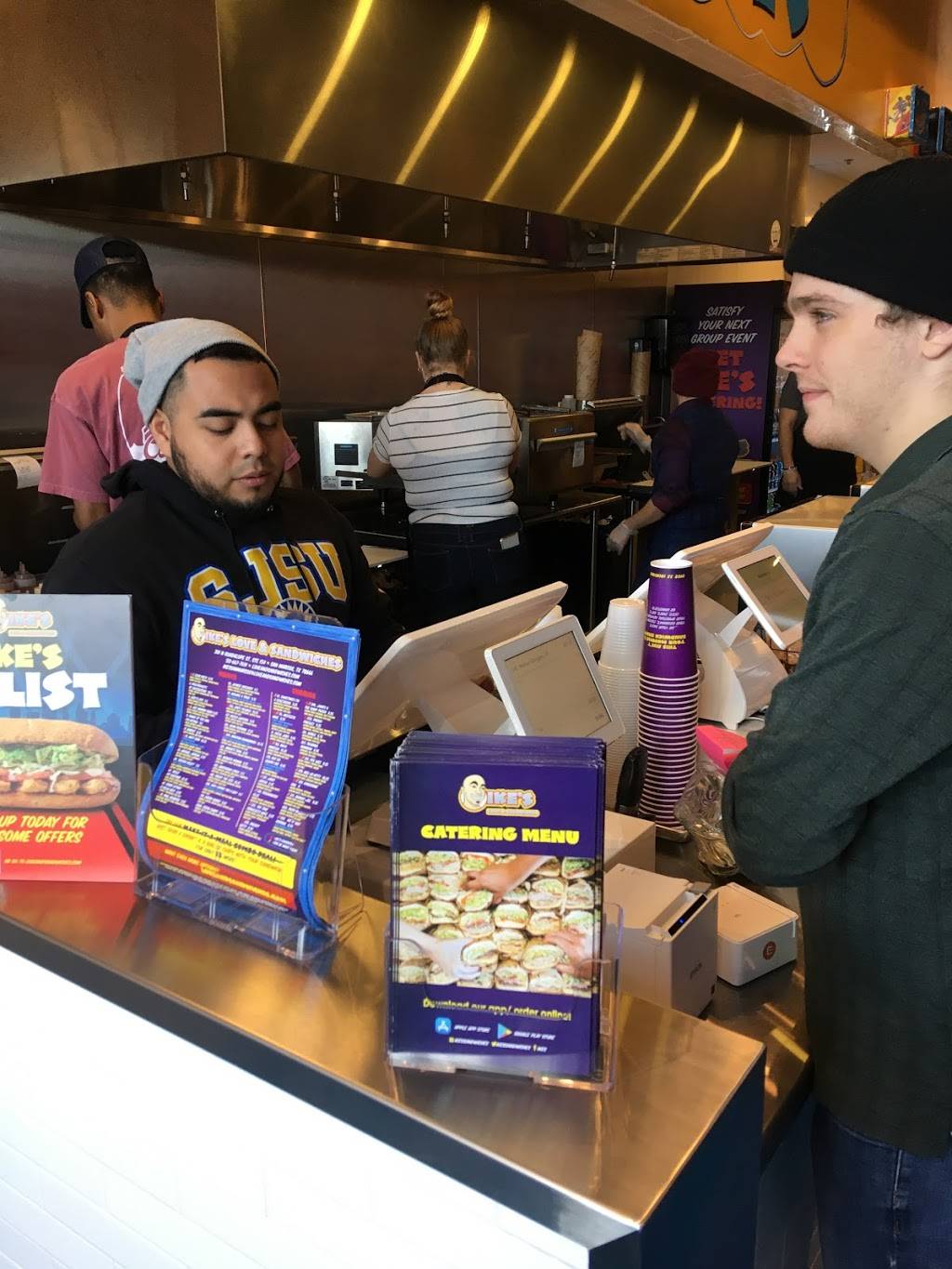 Ikes Sandwiches | restaurant | 301 N Guadalupe St Ste 154, San Marcos, TX 78666, USA | 5126677691 OR +1 512-667-7691