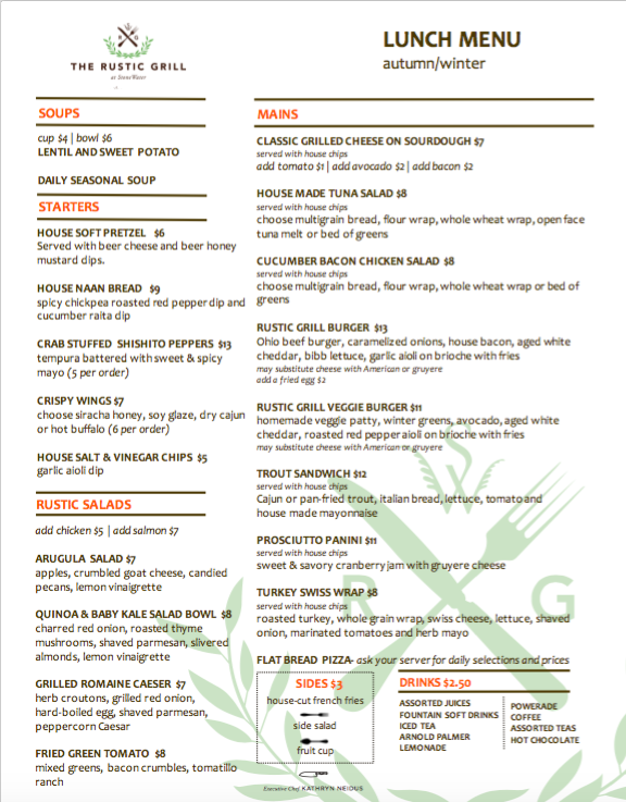 The Rustic Grill at StoneWater | restaurant | 1 Club Dr, Cleveland, OH 44143, USA | 4404614653 OR +1 440-461-4653