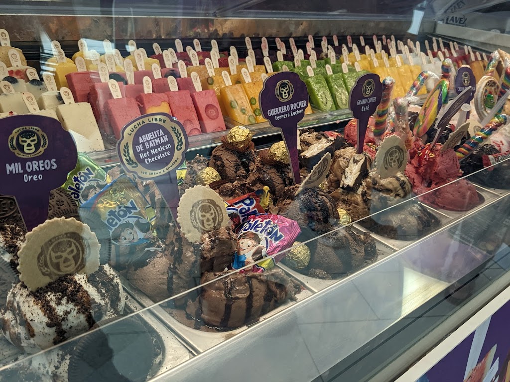 Lucha Libre Ice Cream & Churros | restaurant | 2021 Griffith Rd, Winston-Salem, NC 27103, USA | 3368937428 OR +1 336-893-7428