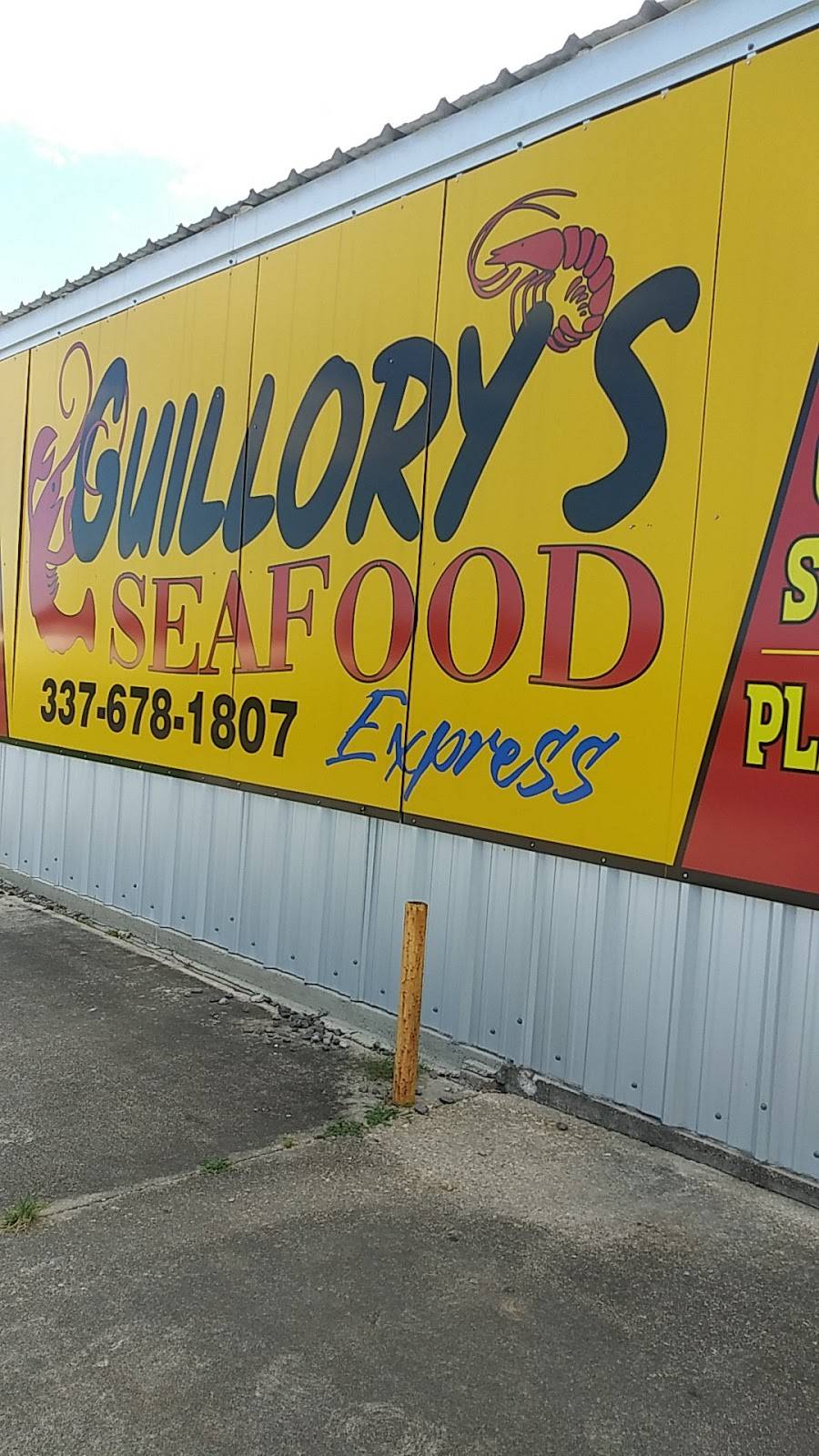 Guillory Seafood Express | restaurant | 4916 I-49 Frontage Rd, Opelousas, LA 70570, USA | 3376781807 OR +1 337-678-1807
