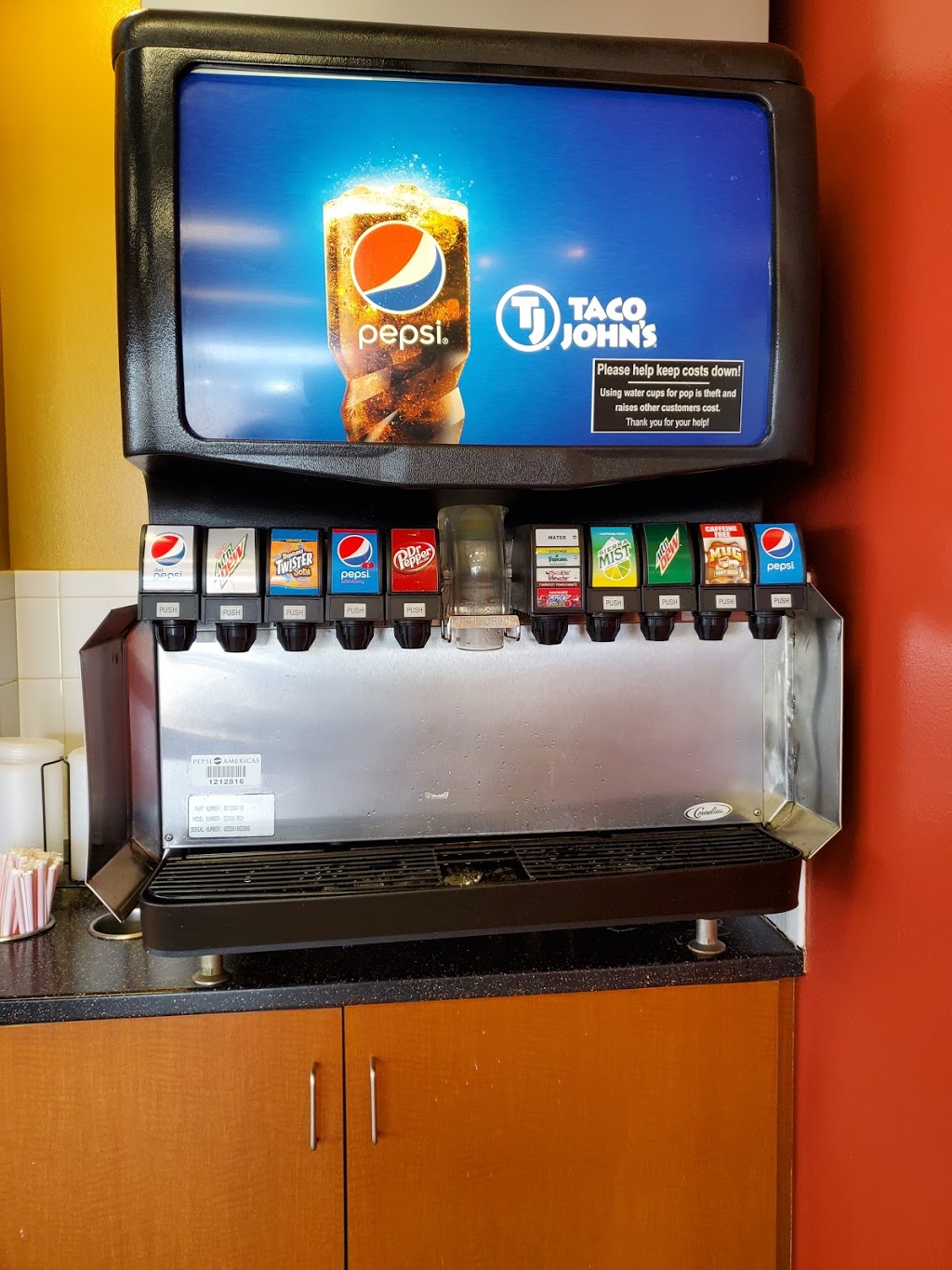 Taco Johns | restaurant | 1920 W 12th St, Sioux Falls, SD 57104, USA | 6053388518 OR +1 605-338-8518