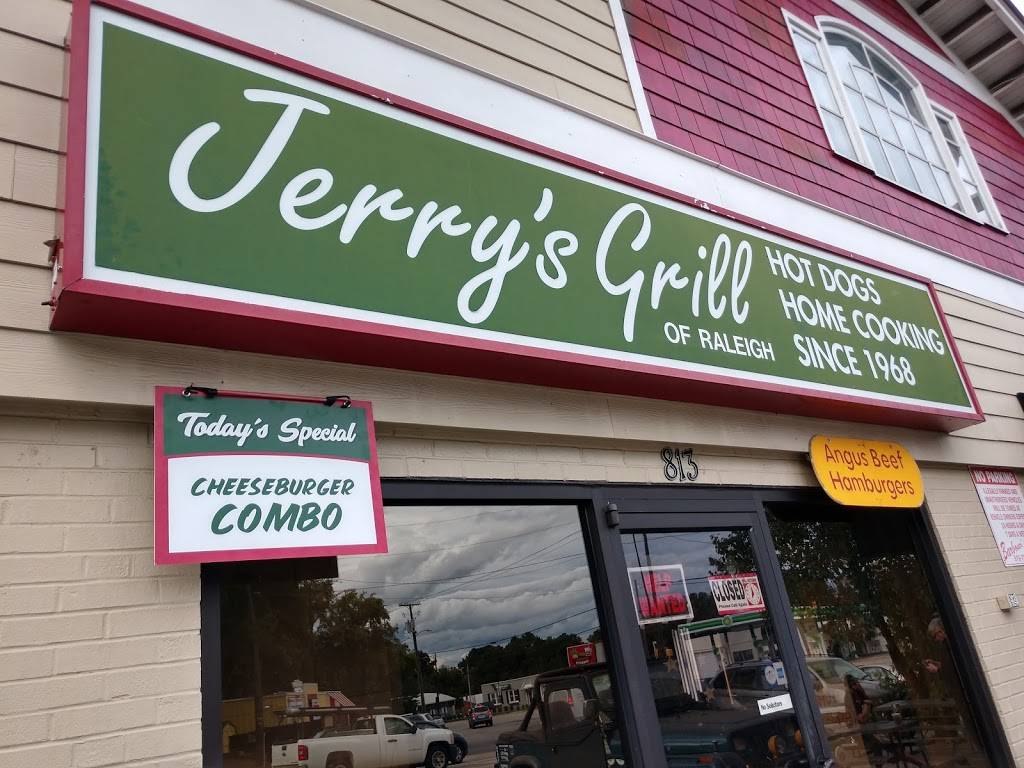 Jerrys Grill | restaurant | 813 E Whitaker Mill Rd, Raleigh, NC 27608, USA | 9198327561 OR +1 919-832-7561