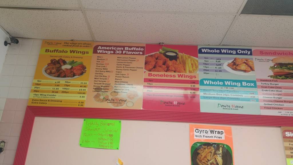 Down home seafood | restaurant | 2312 Iverson St, Temple Hills, MD 20748, USA | 3018998896 OR +1 301-899-8896