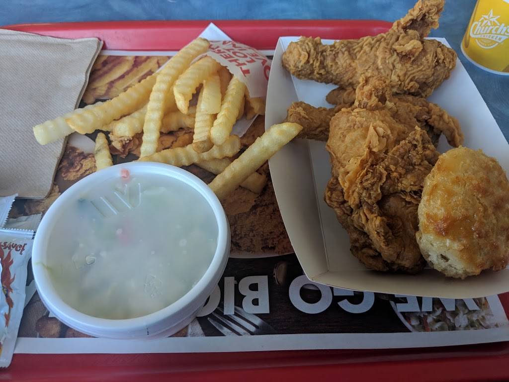 Churchs Chicken | restaurant | 16500 Sherman Way, Van Nuys, CA 91406, USA | 8189081600 OR +1 818-908-1600