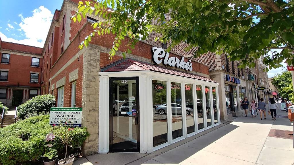 Clarkes | restaurant | 720 Clark St, Evanston, IL 60201, USA | 8478641610 OR +1 847-864-1610