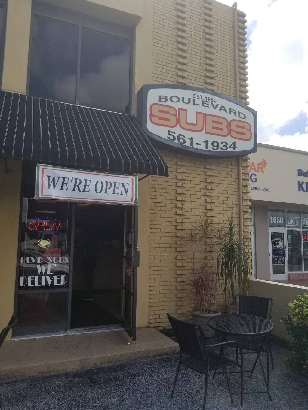 Boulevard Subs | meal takeaway | 1100 E Oakland Park Blvd, Oakland Park, FL 33334, USA | 9545611934 OR +1 954-561-1934