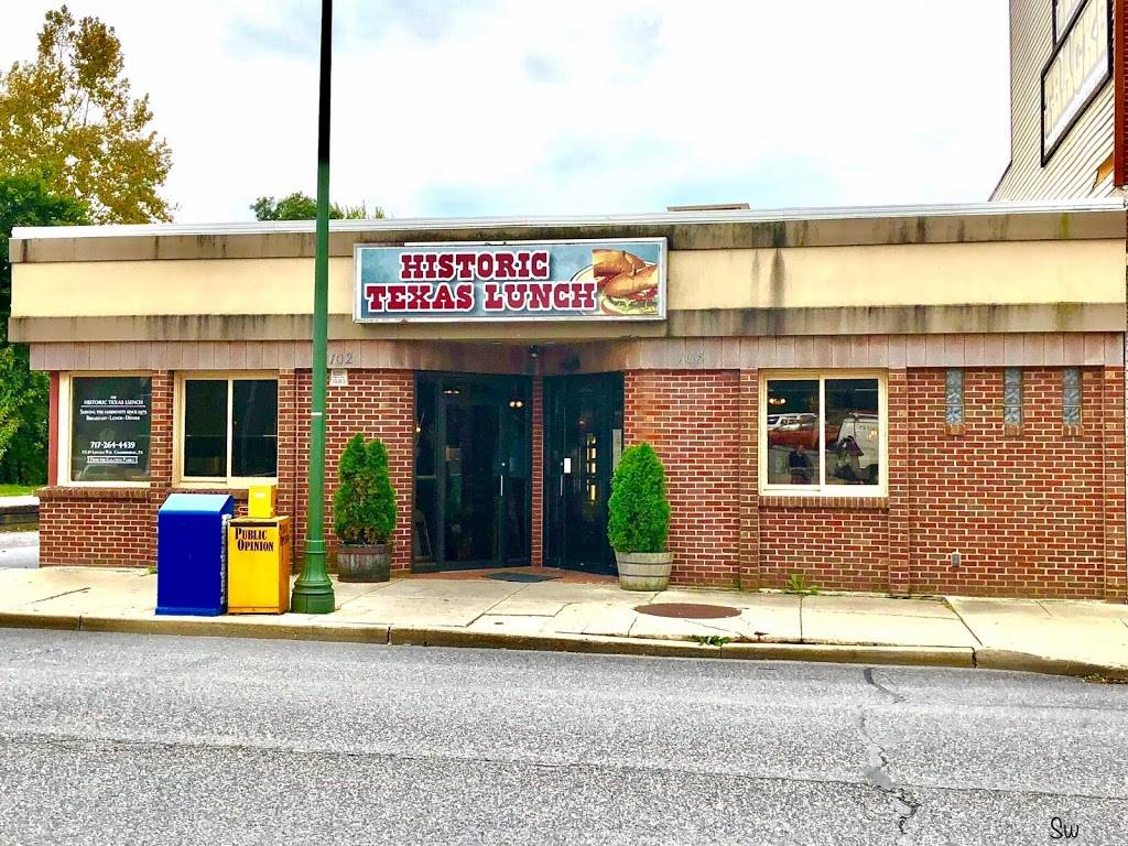 The Historic Texas Lunch | restaurant | 108 Lincoln Way W, Chambersburg, PA 17201, USA | 7172644439 OR +1 717-264-4439