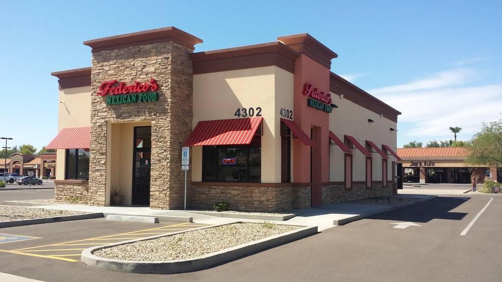 Federicos Mexican Food | restaurant | 4302 W Union Hills Dr, Glendale, AZ 85308, USA | 6234446262 OR +1 623-444-6262