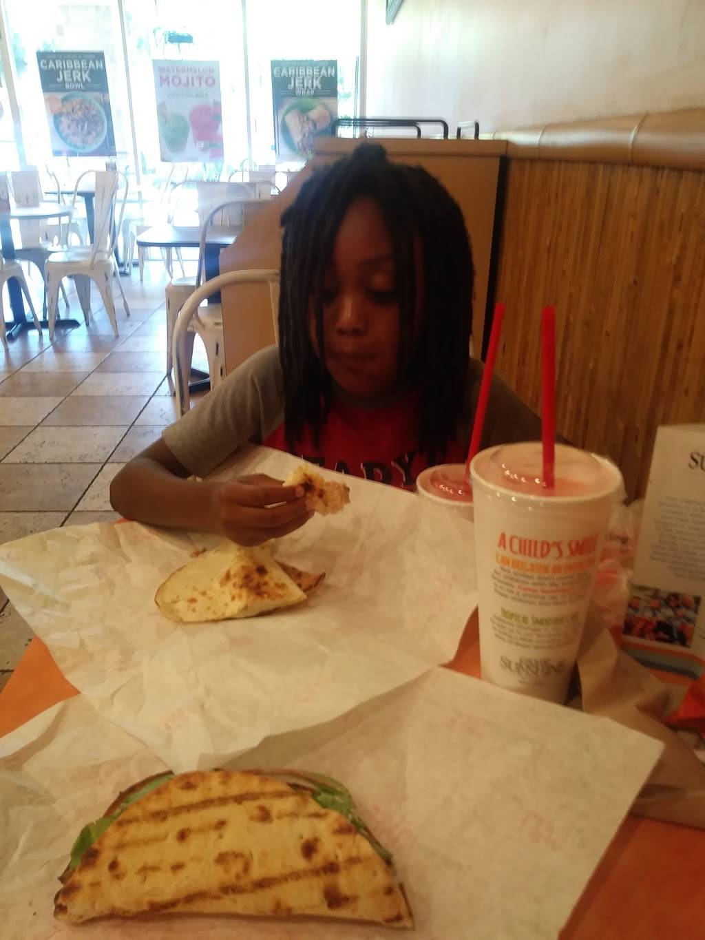 Tropical Smoothie Cafe | restaurant | 2508 PGA Boulevard, Palm Beach Gardens, FL 33410, USA | 5616260412 OR +1 561-626-0412