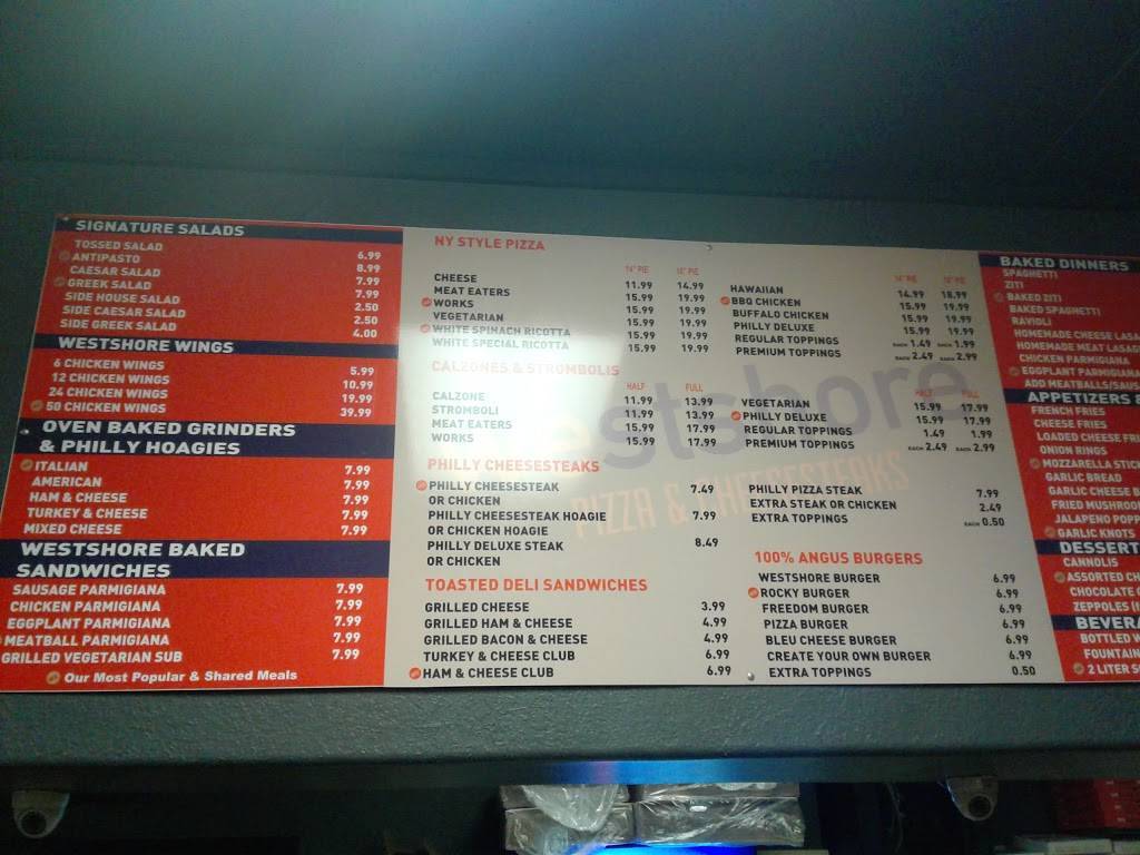 Westshore Pizza | restaurant | 10433 S County Rd 39, Lithia, FL 33547, USA | 8137371919 OR +1 813-737-1919